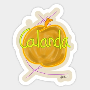 Calanda Sticker